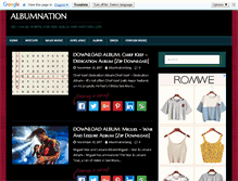 Tablet Screenshot of albumnation.com